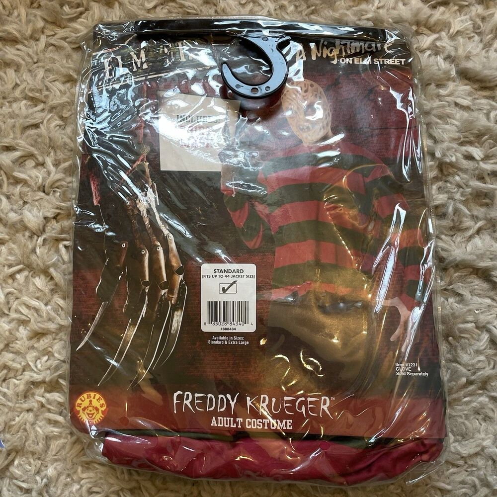 Adult Halloween Costume Freddy Krueger Standard
